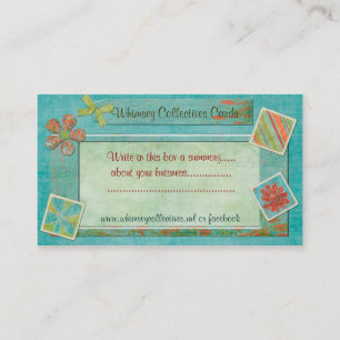 Whimsey Collectives for Webben Business Visitkort