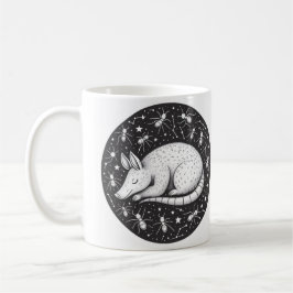 Whimsical Aardvark Mugg för Djur älskare