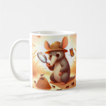 Whimsical Aardvark Mugg för Djur älskare