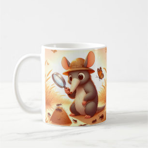 Whimsical Aardvark Mugg för Djur älskare