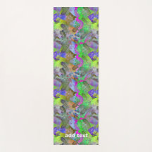 Whimsical Abstrakt Botanisk Abstrakt Konst