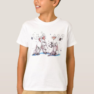 Whimsical Alaska Wildlife jul T-Shirt