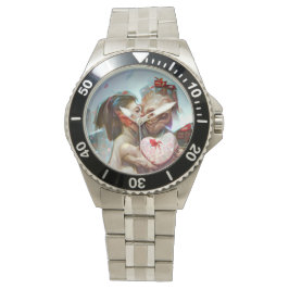 Whimsical Alien Romantik Armbandsur
