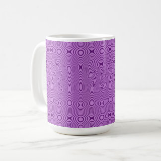 Whimsical and Trippy Abstract Line Art Kaffemugg