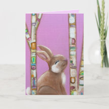 Whimsical Art Kanin 2 Kort 
