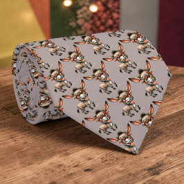 Whimsical Åsna Anpassad Necktie Tie Slips