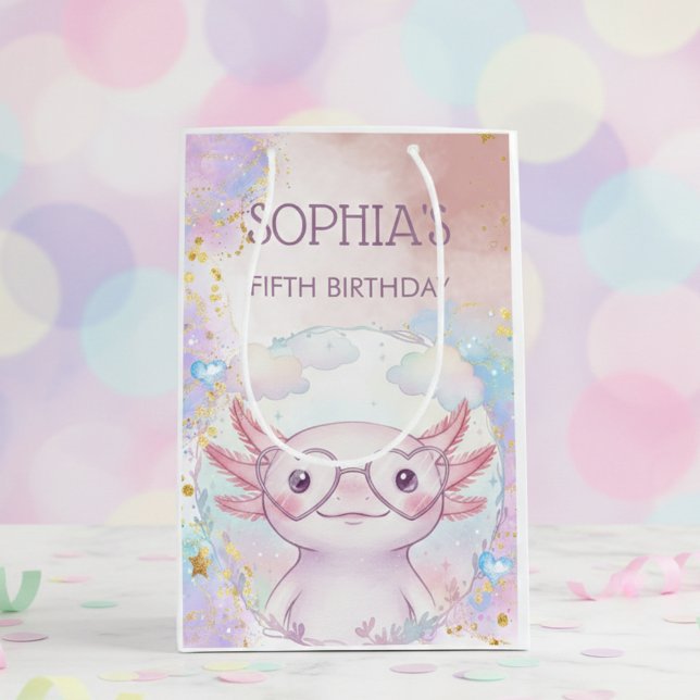 Whimsical axolotl kids birthday (Skapare uppladdad)