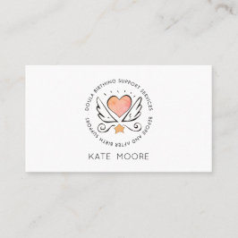 Whimsical Baby Doula Birth Coach Visitkort