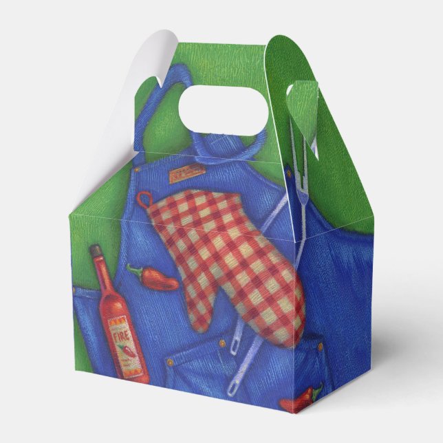 Whimsical Backyard BBQ Presentaskar (Framsidan Sidan)