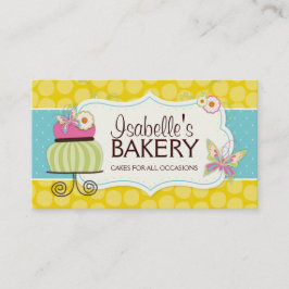 Whimsical Bakery-Affärskortet Visitkort
