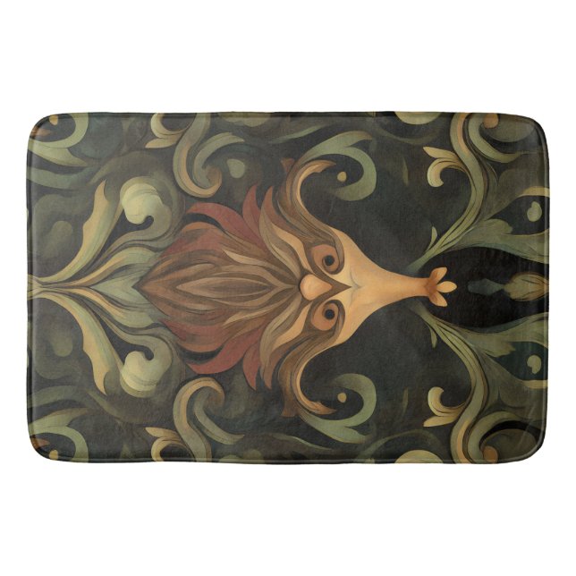 Whimsical Bearded Guardian Badrumsmatta (Framsidan)