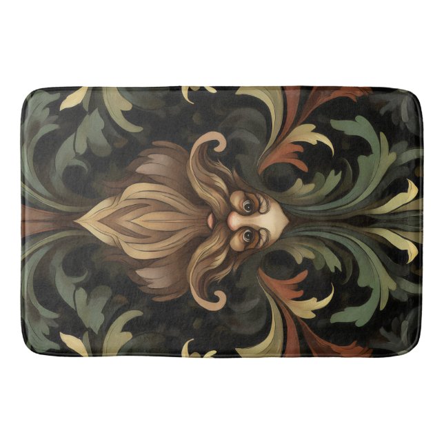 Whimsical Bearded Guardian Badrumsmatta (Framsidan)