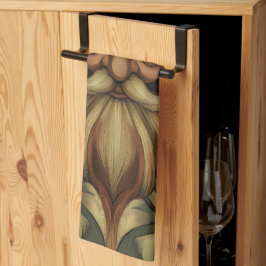 Whimsical Bearded Guardian Kökshandduk