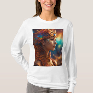 "Whimsical Beauty: Art-Inspired Elegance" T Shirt