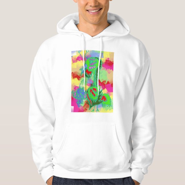 Whimsical Birbas  Hoodie (Framsida)