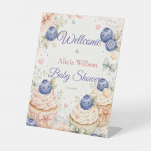 Whimsical Blåbärsbabyfirande