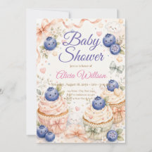 Whimsical Blåbärsbabyfirande