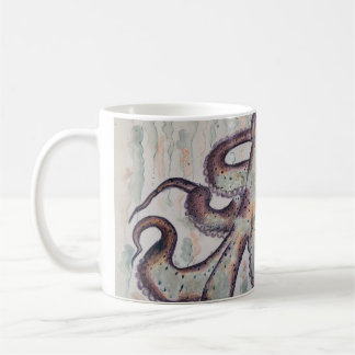Whimsical bläckfisk kaffemugg