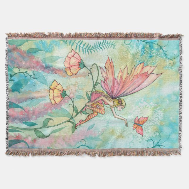 Whimsical Blomfair Fantasi Art Mysfilt (Framsidan)