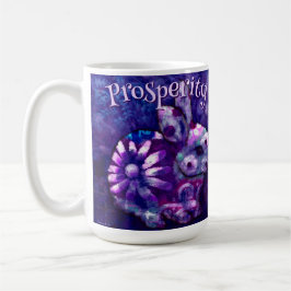 Whimsical Blommande Kanin Personlig Kaffemugg