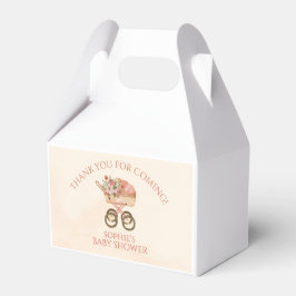 Whimsical Blommig Barnvagn Tack Presentaskar