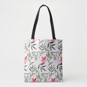 Whimsical Blommig Ljus & Vacker  Tygkasse