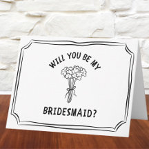 Whimsical Blommigt Bow Bouquet Bridesmaid Frieri