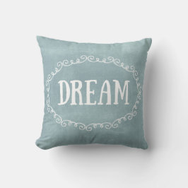 Whimsical Blue Dream Kudde