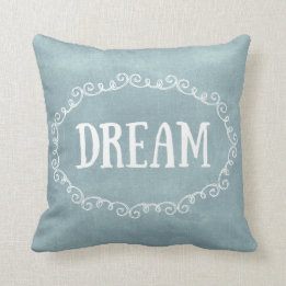 Whimsical Blue Dream Kudde