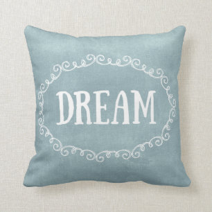 Whimsical Blue Dream Kudde