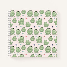 Whimsical Blush Vattenfärg Groda Barn