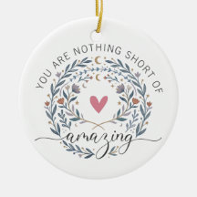 Whimsical Boho Blommig Du Är Fantastisk Citat