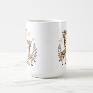 Whimsical Boho Giraffe Mugg