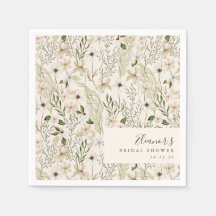 Whimsical Boho Greenery Foliage Möhippa