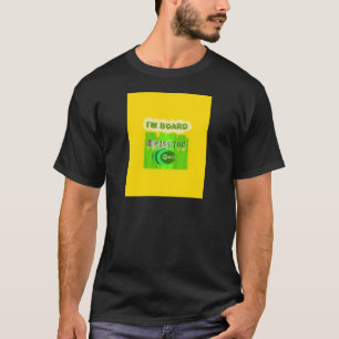 Whimsical Bored men att tänka på dig T-shirt
