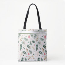 Whimsical Botanical Tote