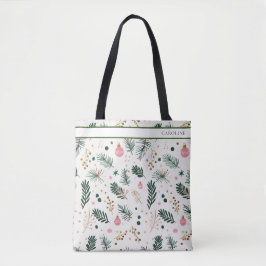 Whimsical Botanical Tote Tygkasse