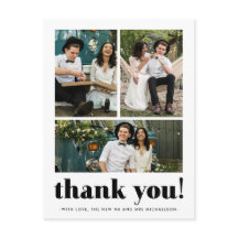 Whimsical Bröllop Tack Typografi Tre Foto