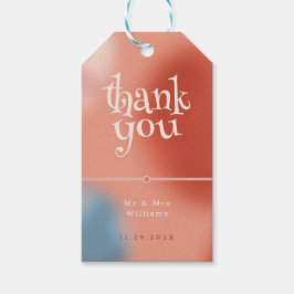 Whimsical Bubblor av Kärlek: Sagobryllop  Presentetikett