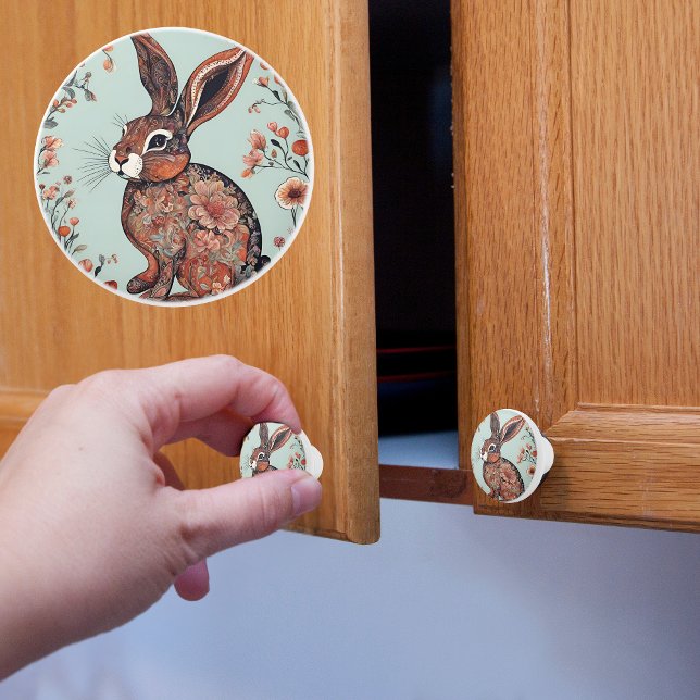Whimsical Bunny Knopp (Skapare uppladdad)