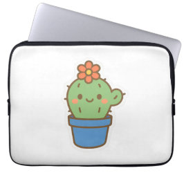 Whimsical Cactus Laptop Fodral