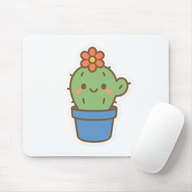 Whimsical Cactus Musmatta (Med mus)