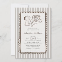 Whimsical Café Bebe-randiga babyfirande