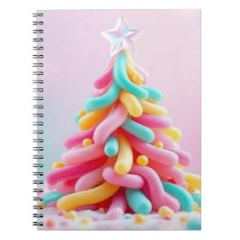 Whimsical Candy Tree Anteckningsbok