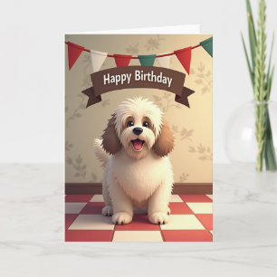 Whimsical Canine Smile Kort