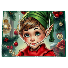 Whimsical Cartoon Elf | Christmas