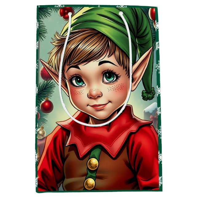 Whimsical Cartoon Elf | Christmas (Framsidan)