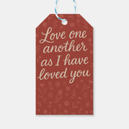 Whimsical Chalk-Stil Typography Presentetikett