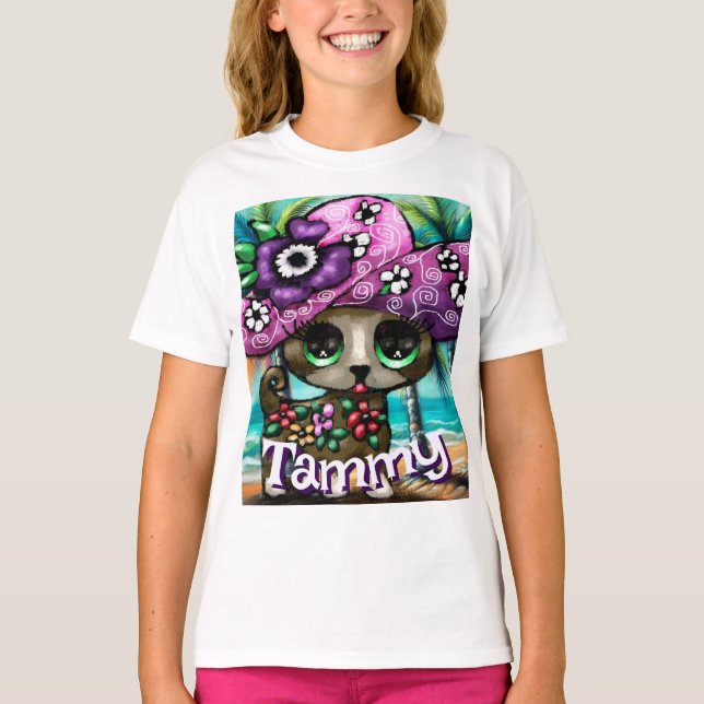 Whimsical Chihuahua Hund Träd Personlig T Shirt (Framsida)