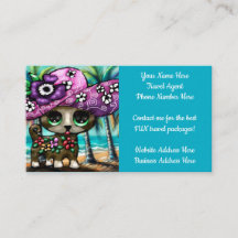 Whimsical Chihuahua Hund Travel Agent